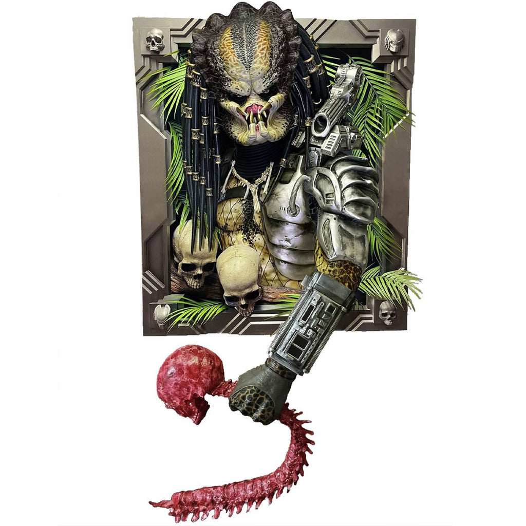 Predator 1:1 Scale Life-Size Wall Sculpture Mount