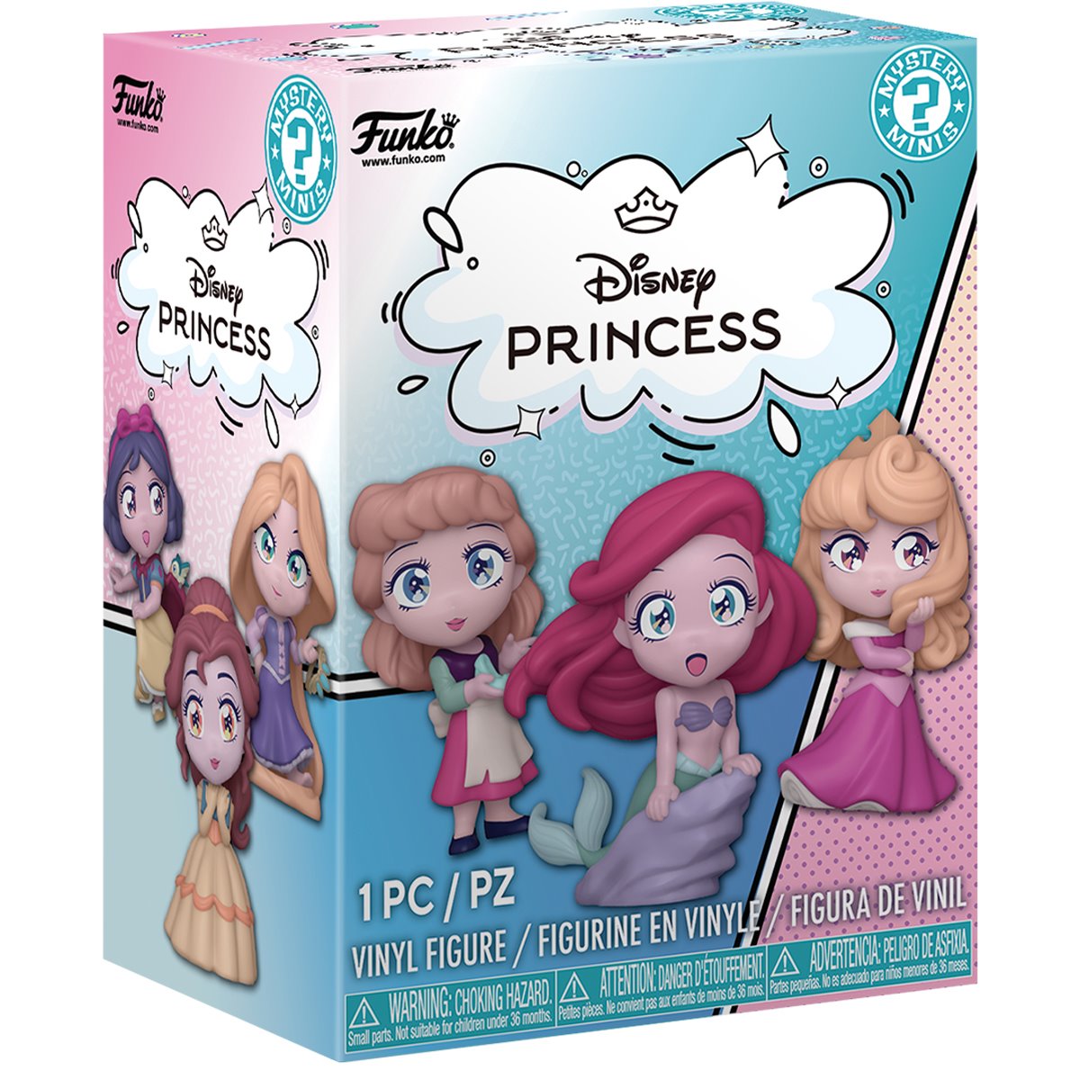 Disney Princess Manga Mystery Minis Mini-Figure Display Case of 12