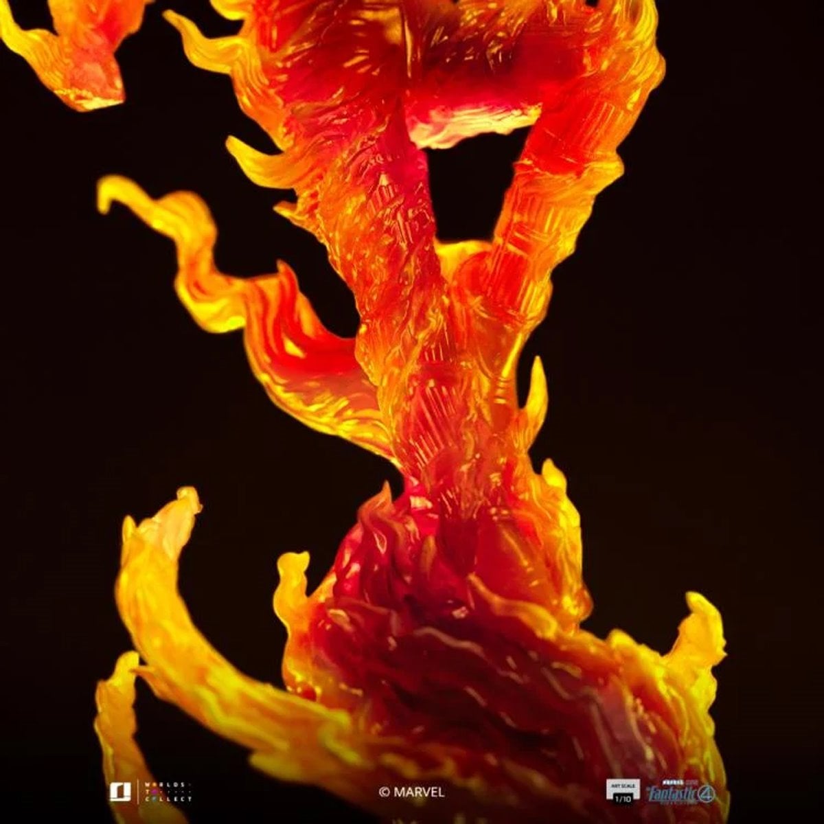 The Fantastic Four: First Steps The Human Torch 1:10 Art Scale Limited Edition Statue