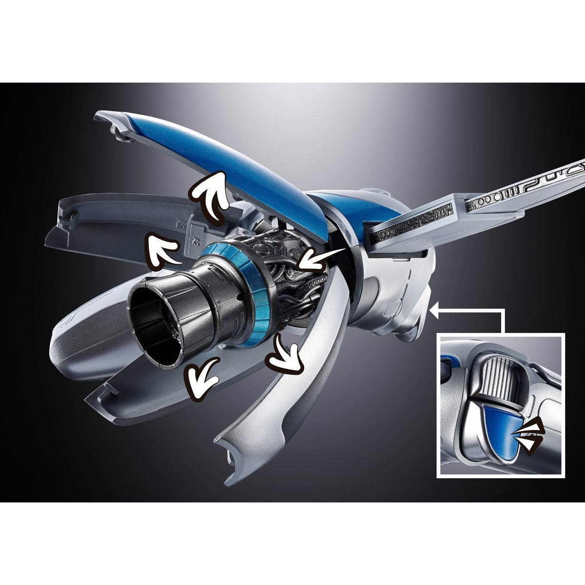 Astro Bot and Dual Speeder Chogokin Action Figure