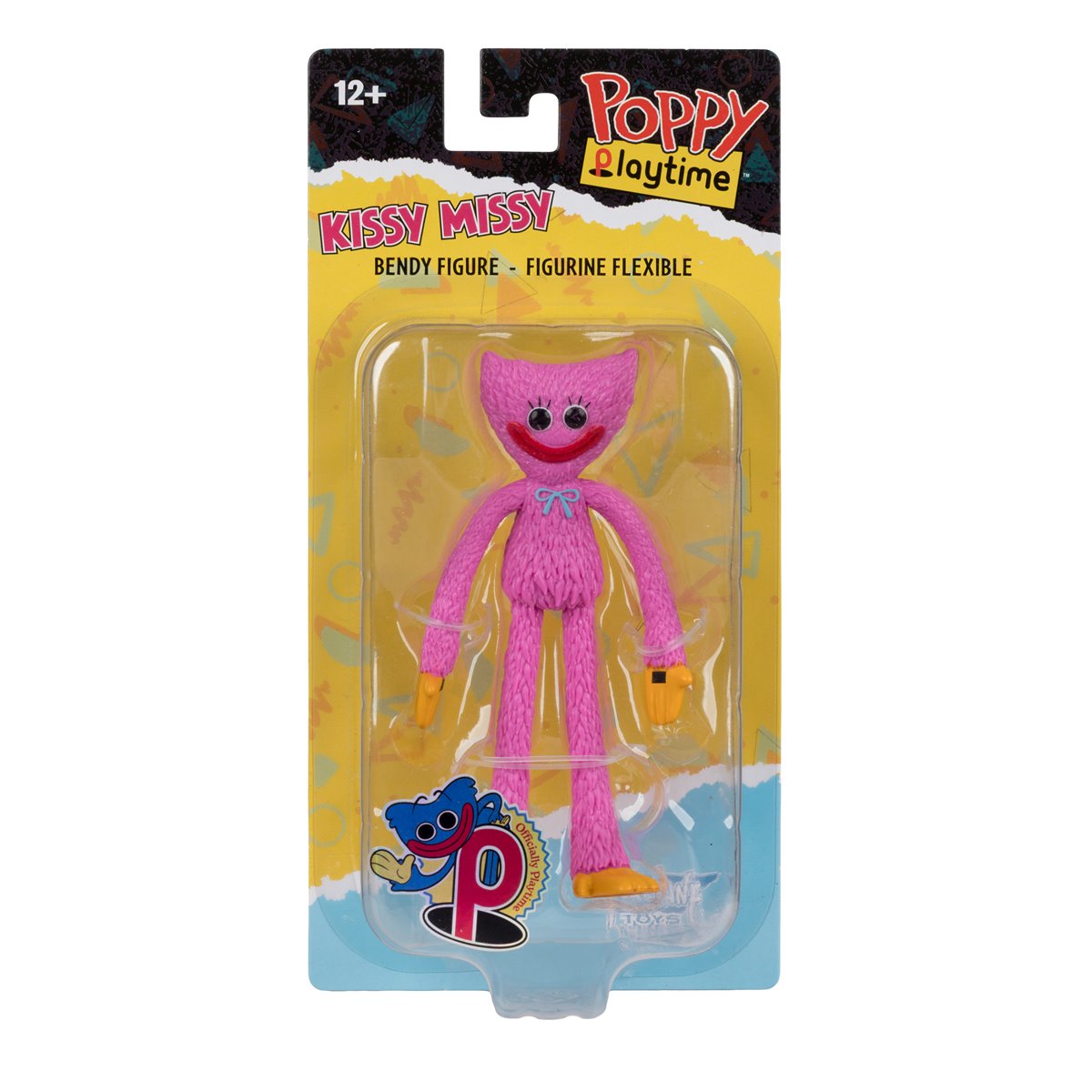 Poppy Playtime Wave 1 Kissy Missy 4 1/2-Inch Bendable Figure