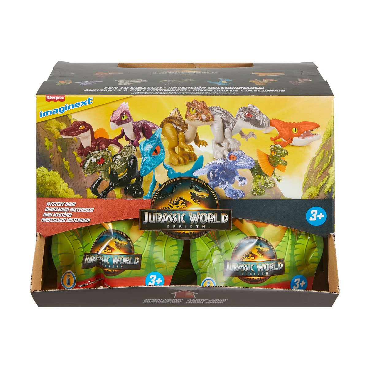 Jurassic World Imaginext Blind-Box Baby Dino Mini-Figure Case of 28
