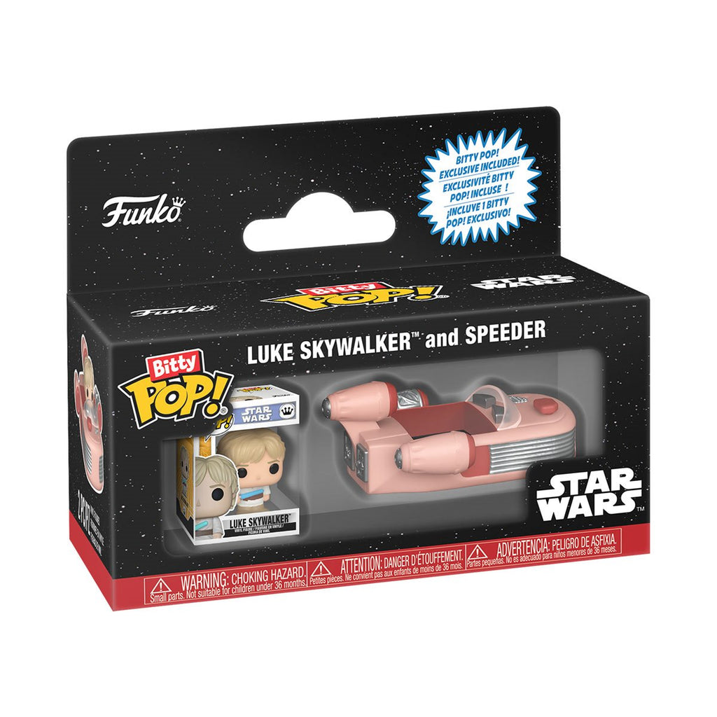 Star Wars Luke Skywalker and Speeder Funko Bitty Pop! Ride