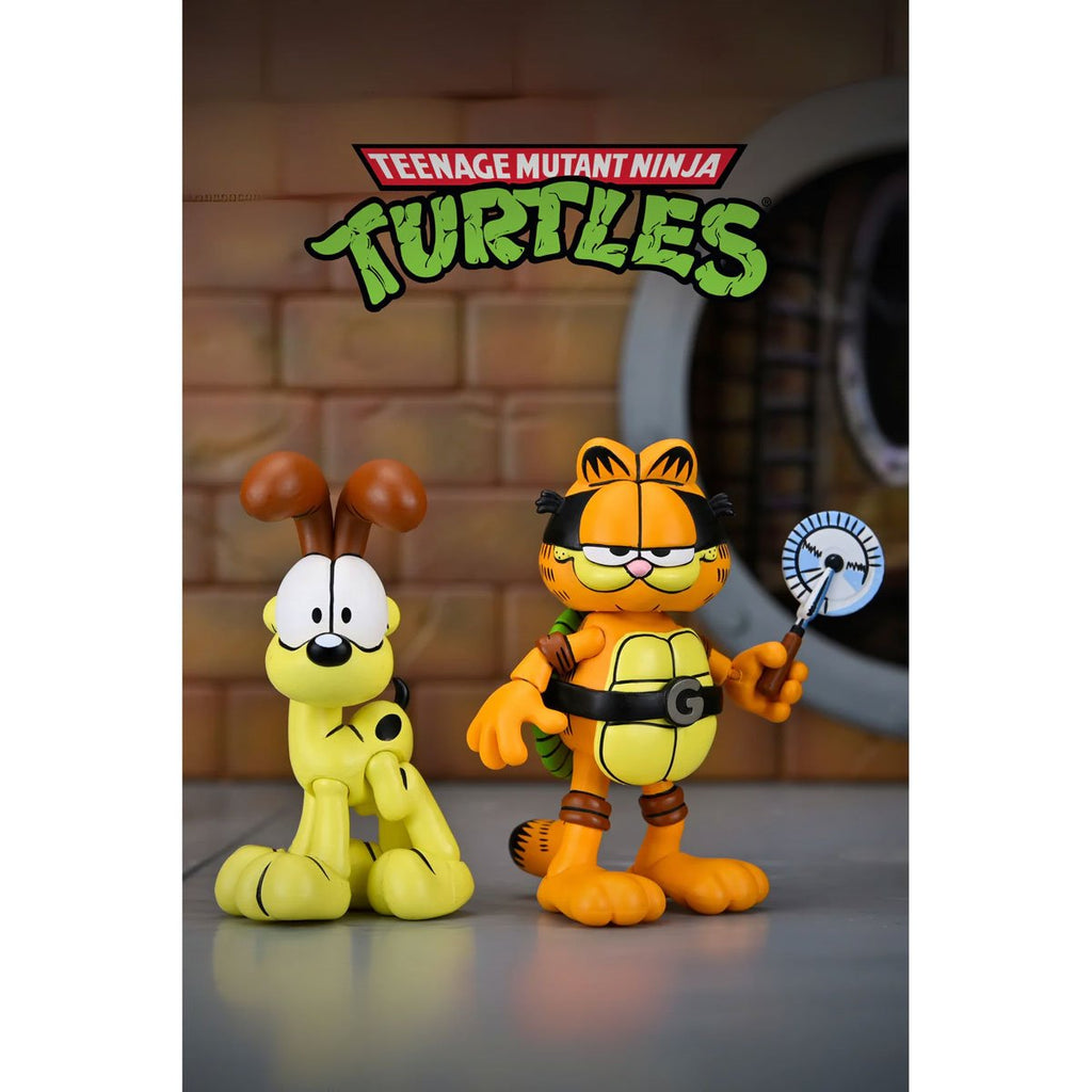 Teenage Mutant Ninja Turtles Archie Comics x Garfield Ultimate Garfello with Odie 7-Inch Scale Action Figure
