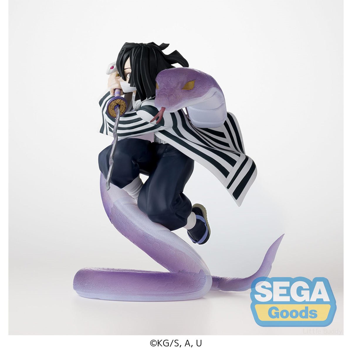 Demon Slayer: Kimetsu no Yaiba Obanai Iguro Hashira Training Arc XrossLink Anime Statue