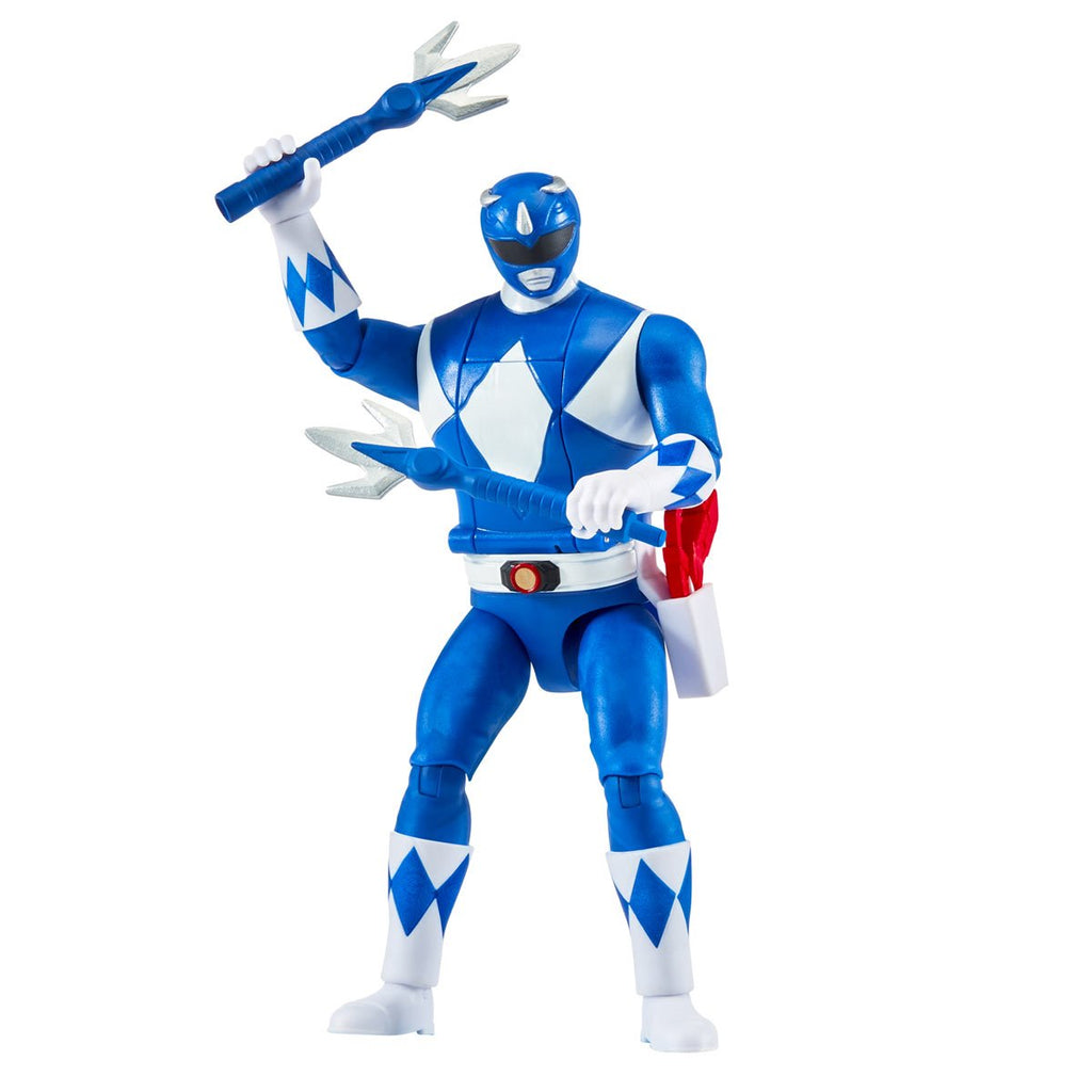 Mighty Morphin Power Rangers: Re-Ignition Auto Morphin Blue Ranger Action Figure