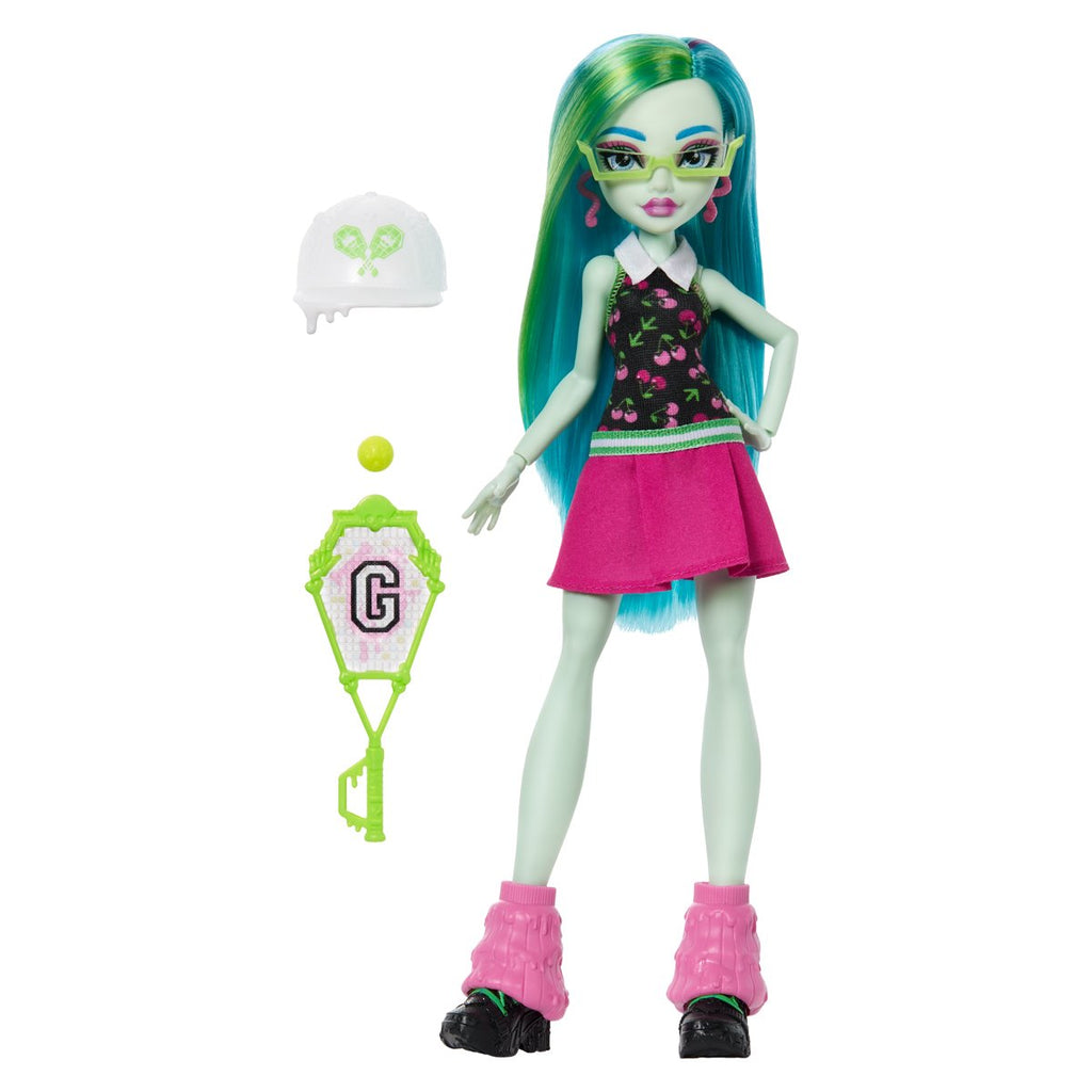 Monster High Buried Secrets Wave 4 Courtside Fang-Out Doll Case of 6