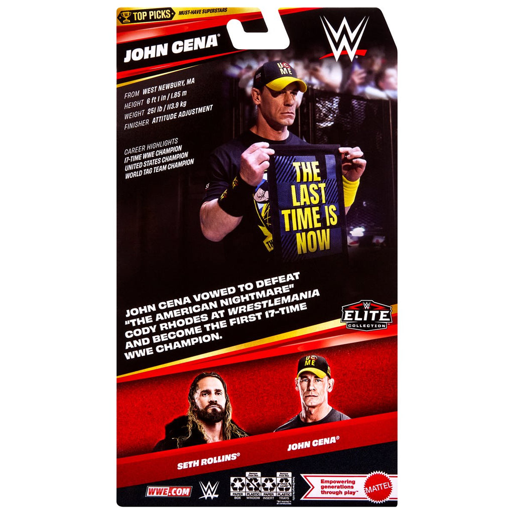 WWE Top Picks Elite Collection 2026 Wave 3 John Cena Action Figure