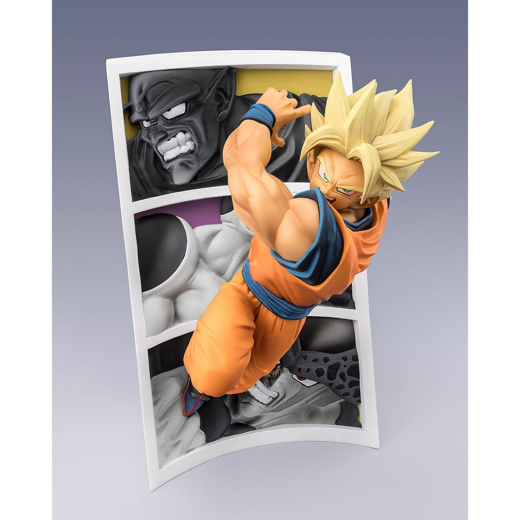 Dragon Ball Z Super Saiyan Son Goku Trail of Battles FiguartsZERO Statue