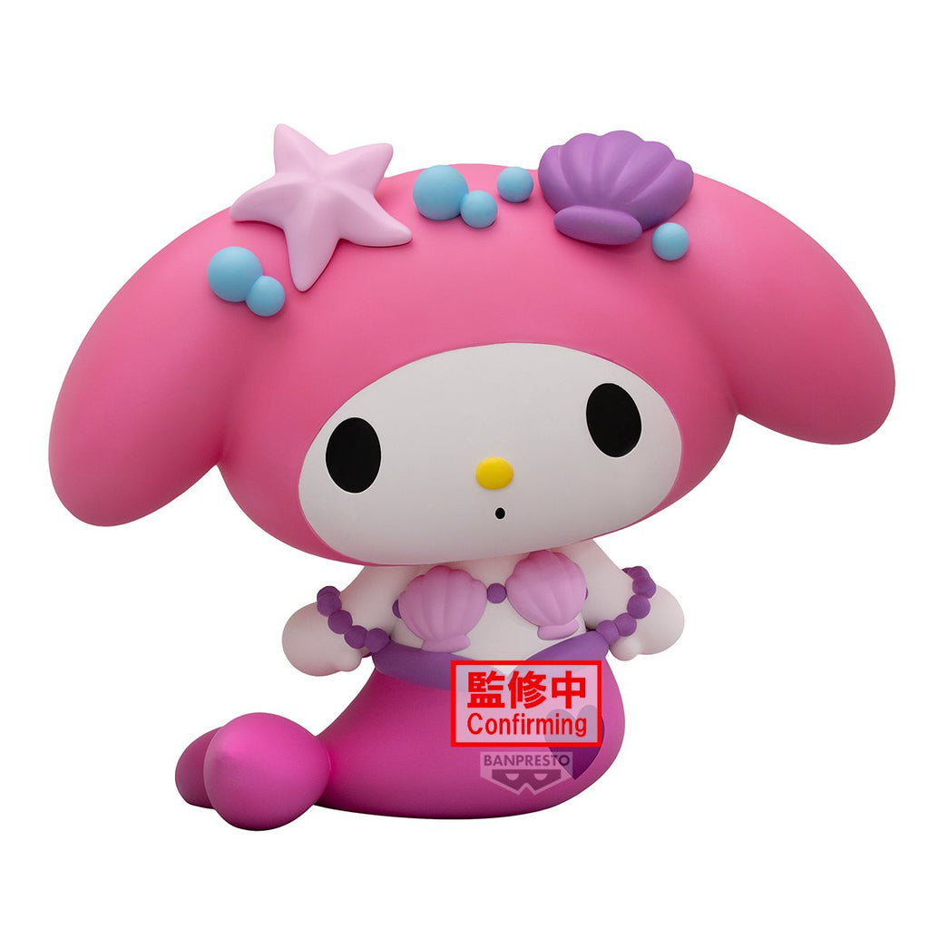 Sanrio Characters My Melody Mermaid Version A Big Sofvimates Vinyl Figure
