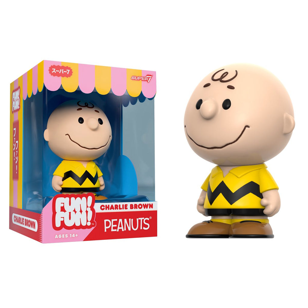 Peanuts Charlie Brown (Yellow Shirt) FUN! FUN! Vinyl Figure