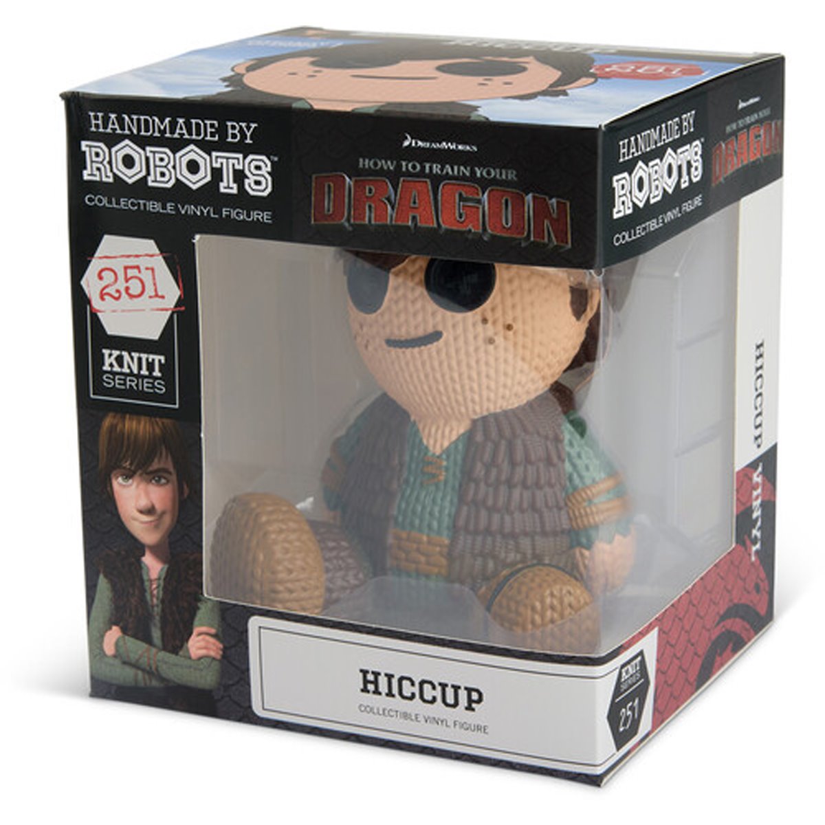 How to Train Your Dragon Hiccup #251 Handmade By Robots Vinyl Figure