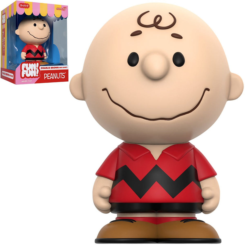 Peanuts Charlie Brown (Red Shirt) FUN! FUN! Vinyl Figure