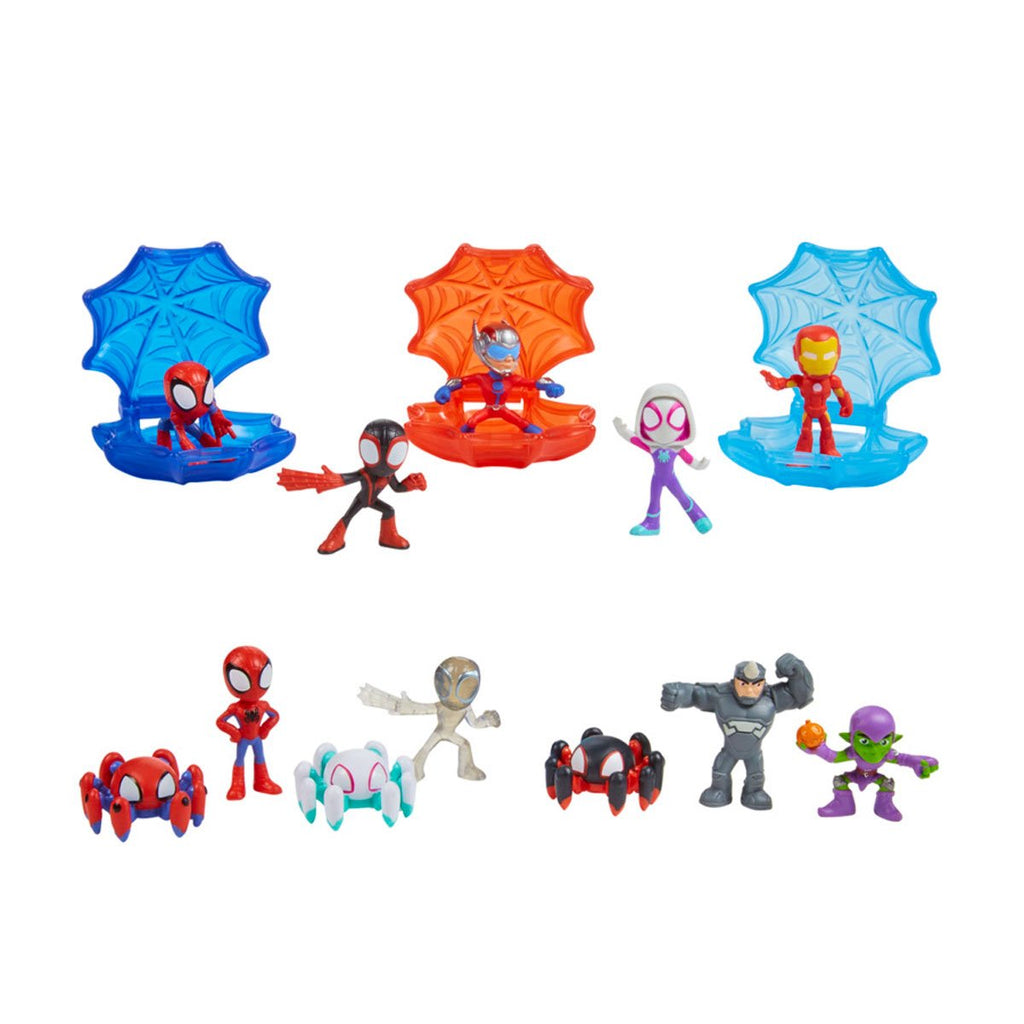 Spidey and His Amazing Friends Webs Up 2 1/2-Inch Mini-Figures Wave 1 Case of 12
