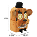 Five Nights at Freddys Freddy Scary 3D Backpack