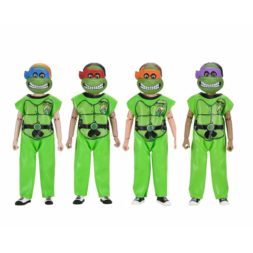 Ben Cooper x Teenage Mutant Ninja Turtles (1987 Cartoon) Costume Series 12 6-Inch Clothed Figure Set of 7