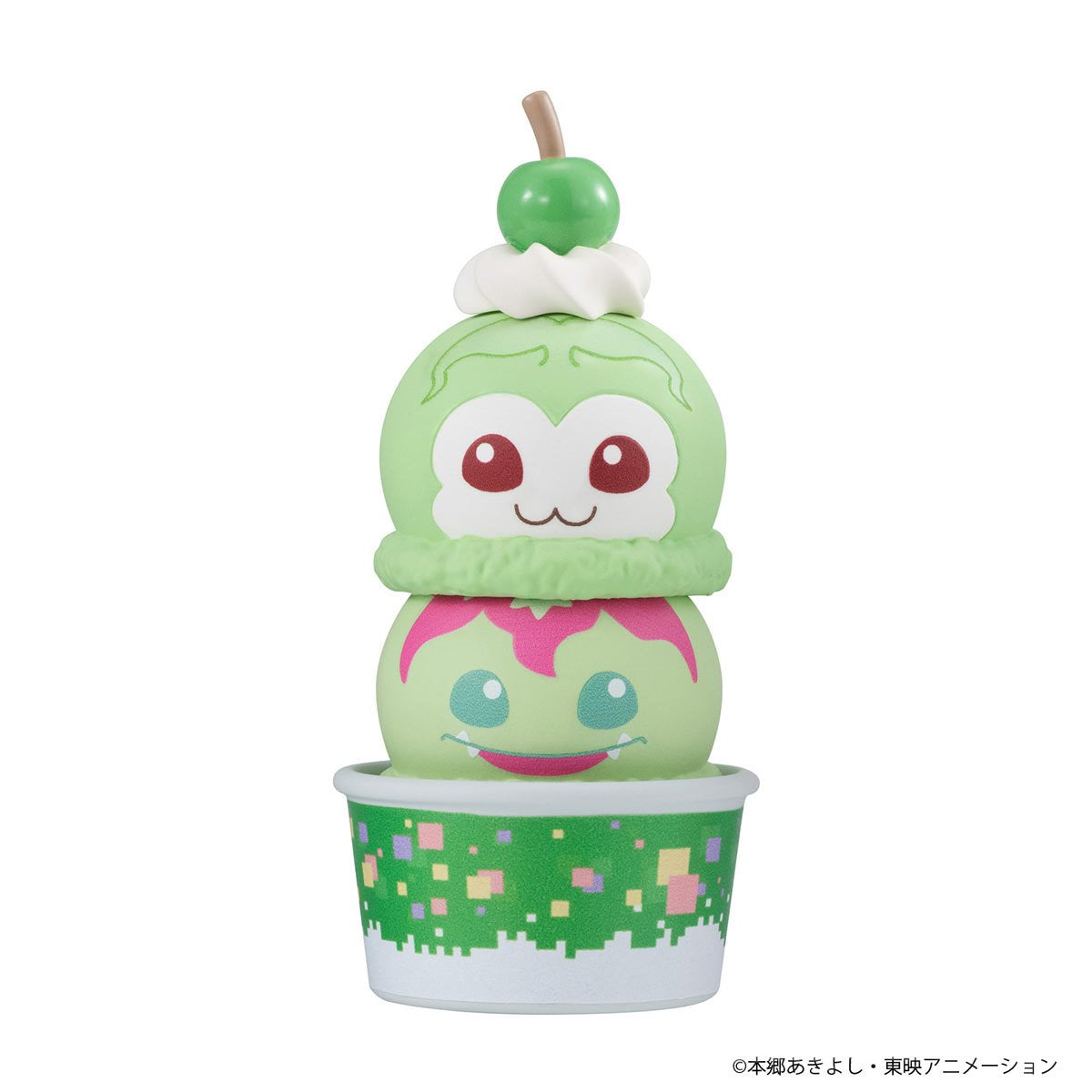 Digimon Adventure Stack Up and Change Tsumichen Mini-Figure Case of 8