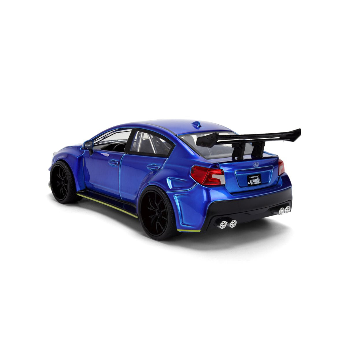 JDM Tuners 2016 Subaru WRX STI Widebody 1:24 Scale Die-Cast Metal Vehicle