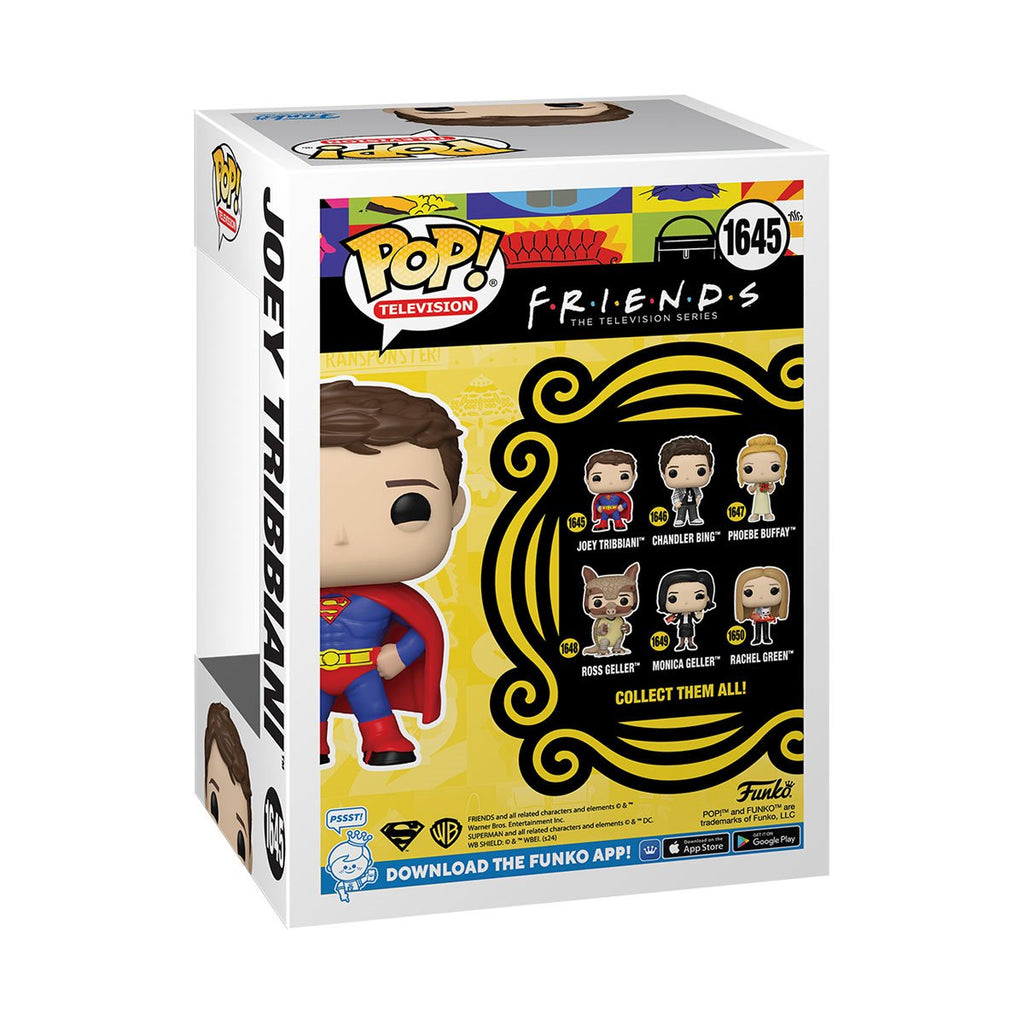 Friends Joey Tribbiani Superman Funko Pop! Vinyl Figure #1645