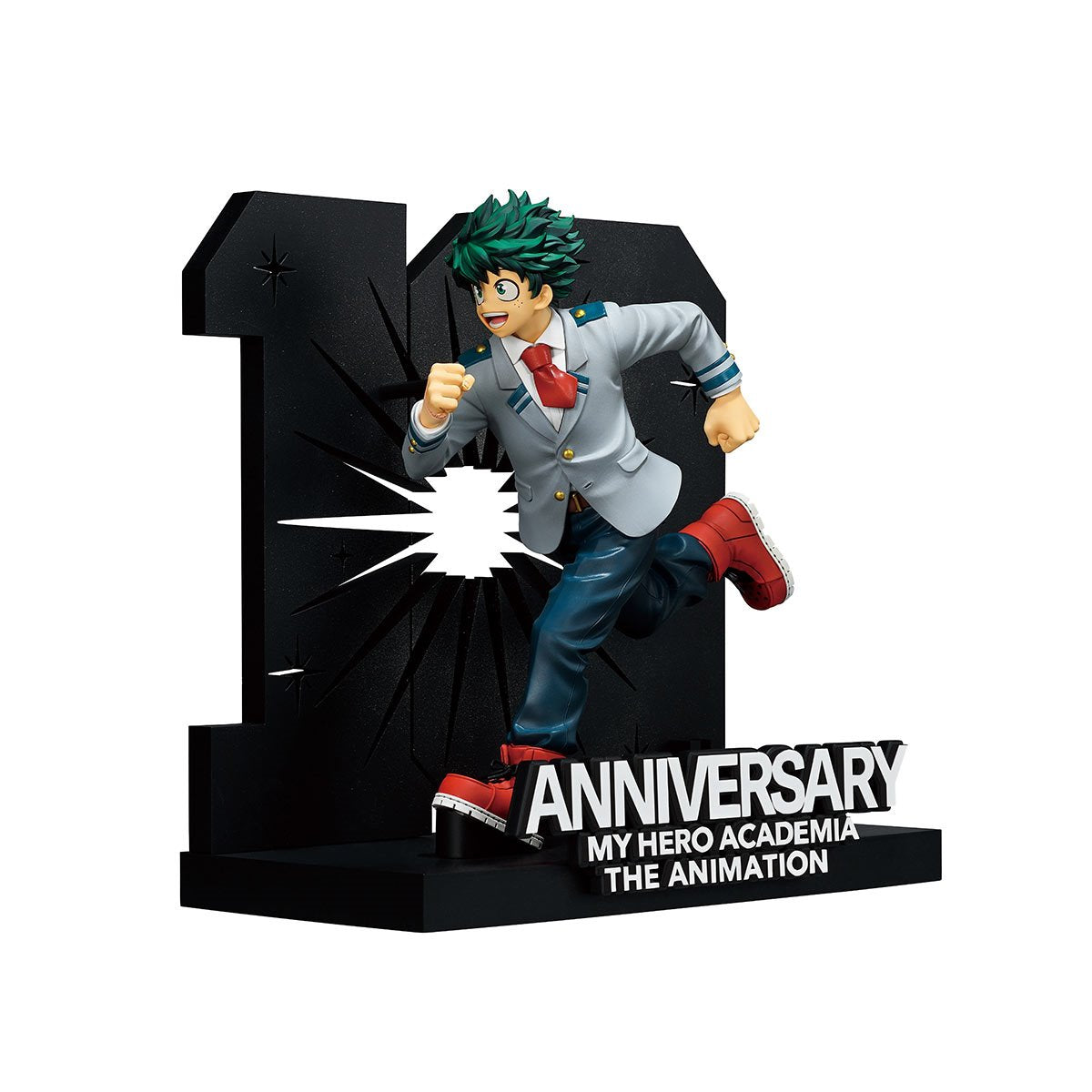 My Hero Academia Izuku Midoriya 10th Anniversary Story of How He Became The Greatest Hero Masterlise Ichibansho Statue