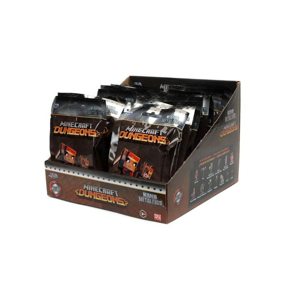 Minecraft Dungeons Wave 3 Nano MetalFigs Die-Cast Metal Blind Box Mini-Figure Case of 24