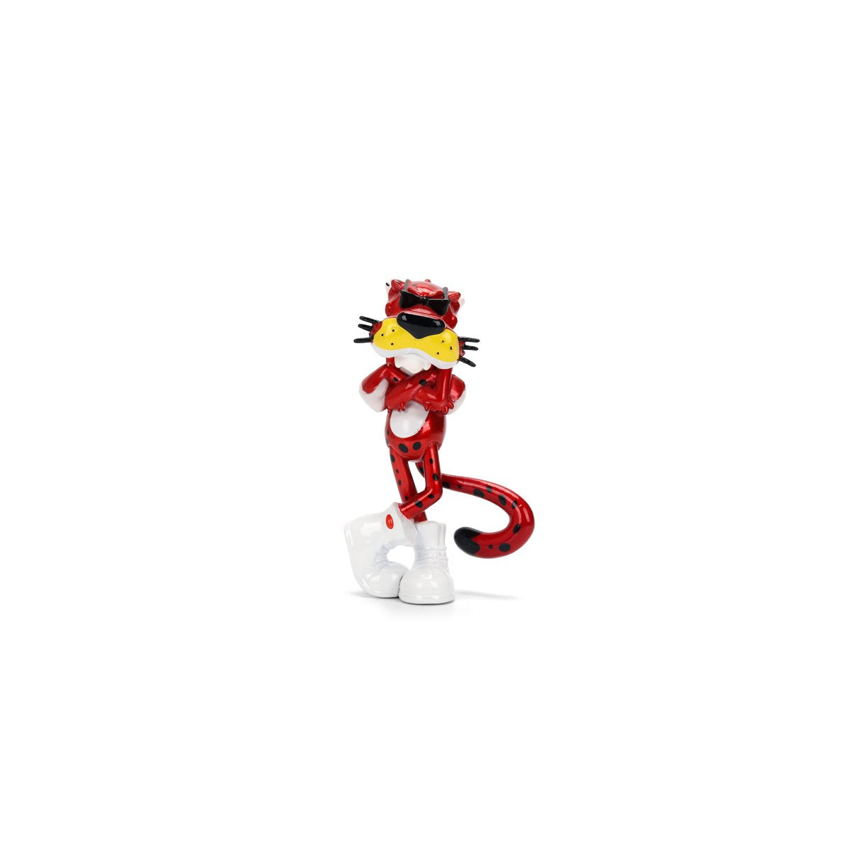 Hollywood Rides Cheetos Flamin' Hot 1989 Ford Mustang GT 1:24 Scale Die-Cast Metal Vehicle with Chester Cheetah Figure