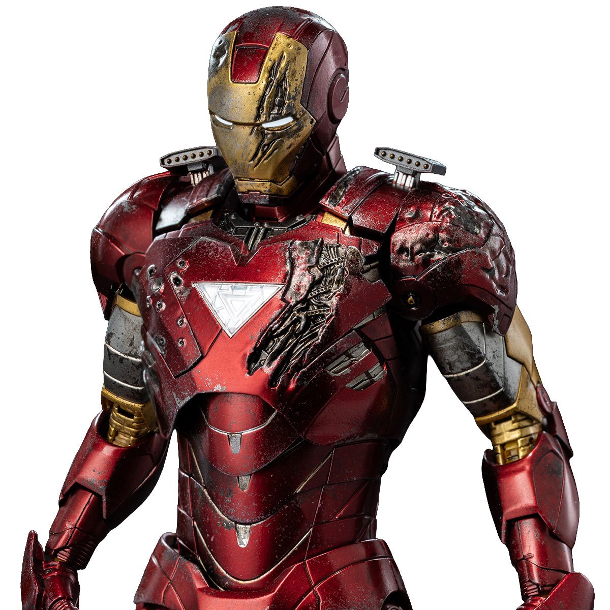Marvel Studios: The Infinity Saga Iron Man Mark 6 Battle Damaged DLX Action Figure