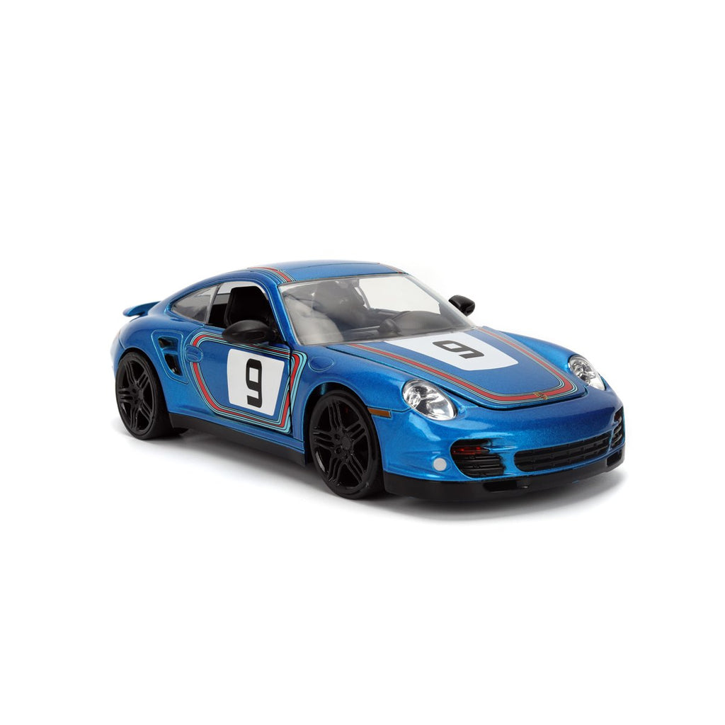 Hyper-Spec Porsche 911 Turbo 997 1:24 Scale Die-Cast Metal Vehicle