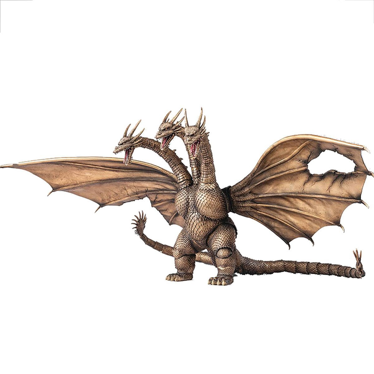 Godzilla vs. King Ghidorah 1991 King Ghidorah Battle Damaged Exquisite Basic Series Action Figure