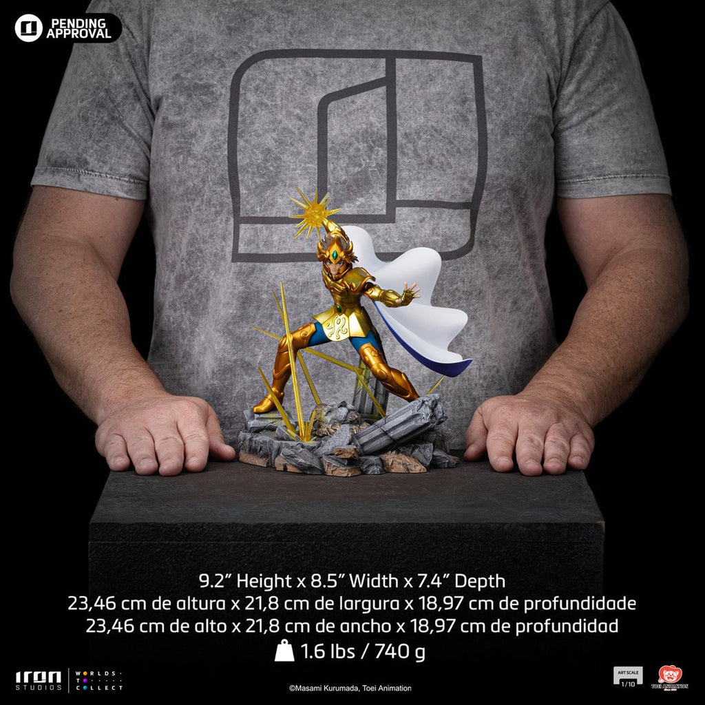 Saint Seiya Leo Aiolia 1:10 Art Scale Limited Edition Statue
