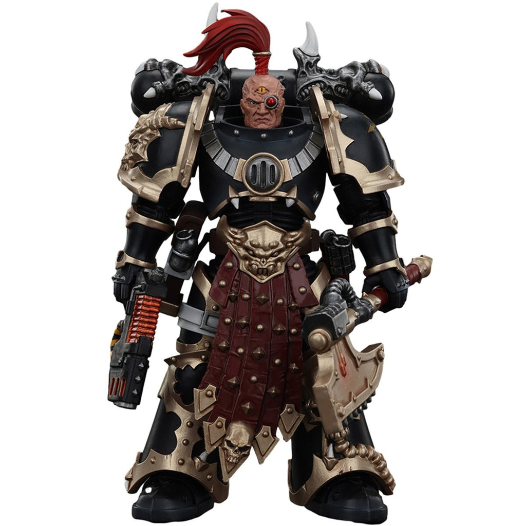 Joy Toy Warhammer 40,000 Chaos Space Marines Black Legion Chosen Power Axe 1:18 Scale Action Figure