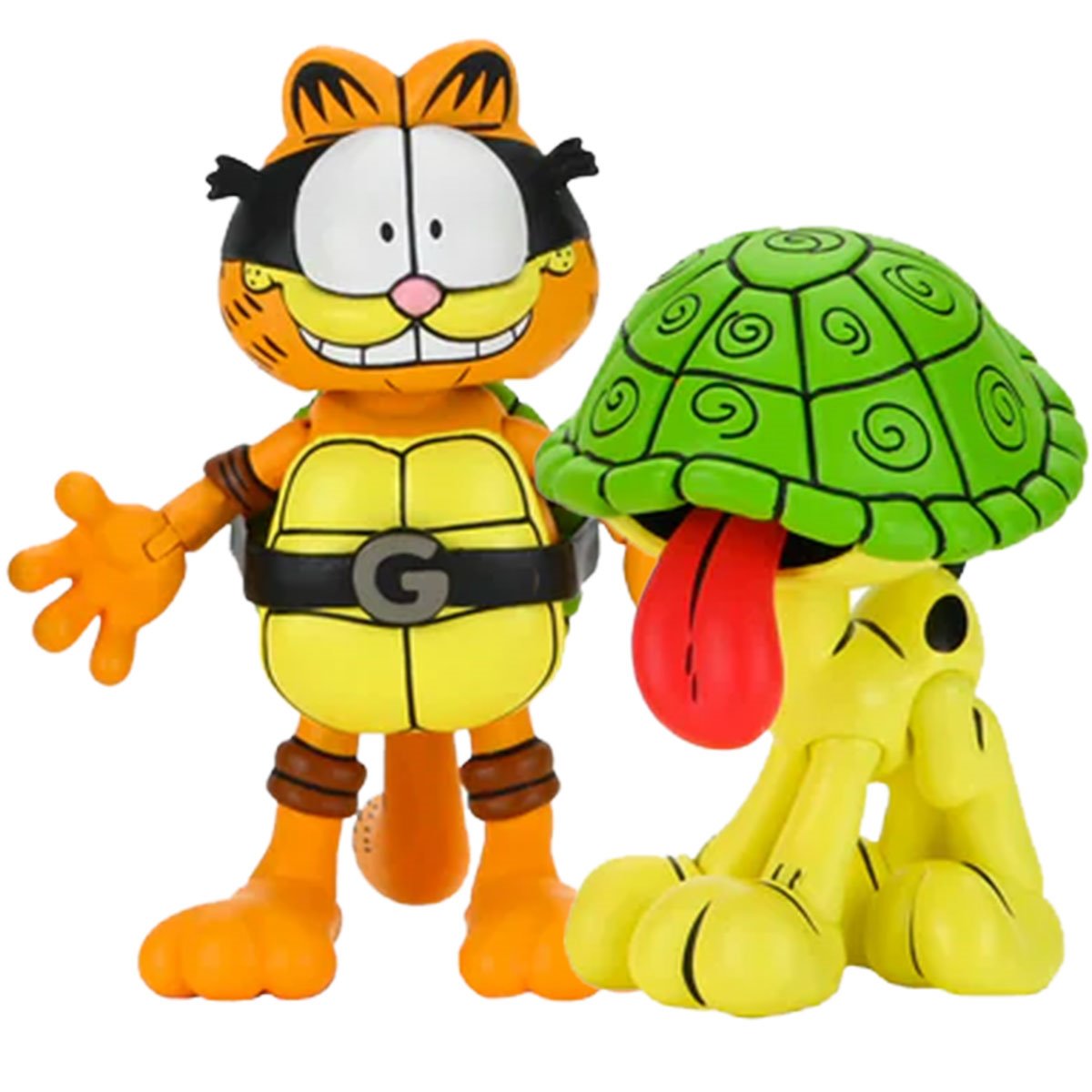 Teenage Mutant Ninja Turtles Archie Comics x Garfield Ultimate Garfello with Odie 7-Inch Scale Action Figure