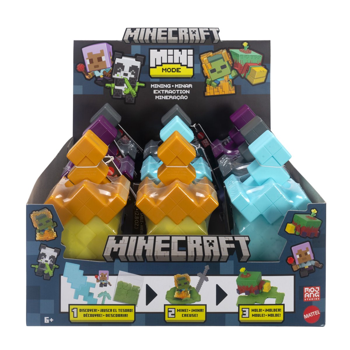 Minecraft Mini Mode Potion Brewing Mini-Figure Case of 9