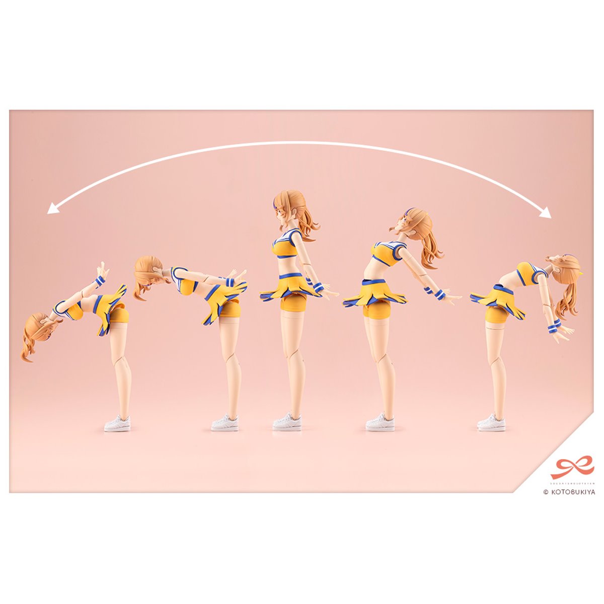 Sousai Shoujo Teien Seira Ichijo Cheerleading Costume Verison 1:10 Scale Model Kit
