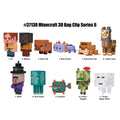 Minecraft Series 6 3D Foam Bag Clip Display Case of 24