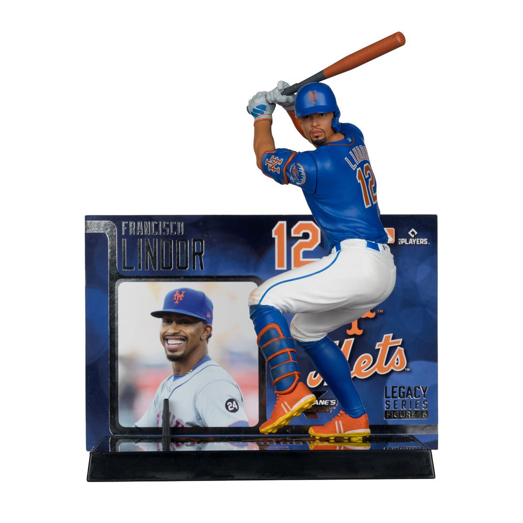 MLB SportsPicks New York Mets Francisco Lindor 7-Inch Posed Figure
