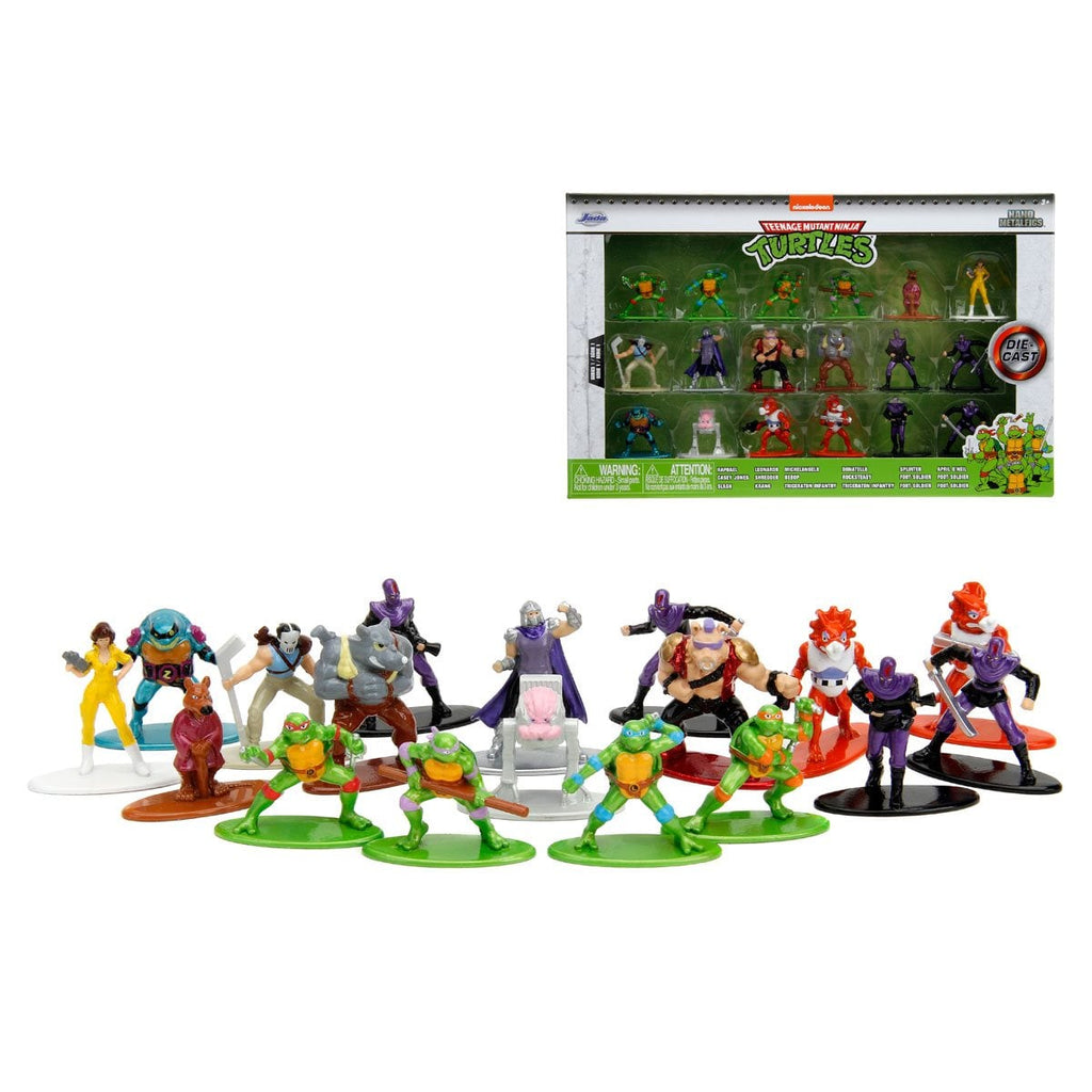 Teenage Mutant Ninja Turtles Nano MetalFigs Die-Cast Metal Mini-Figure 18-Pack