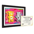 Care Bears Once Upon a Rainbow #1101 Animation Cel Artist Edition Framed Art Print