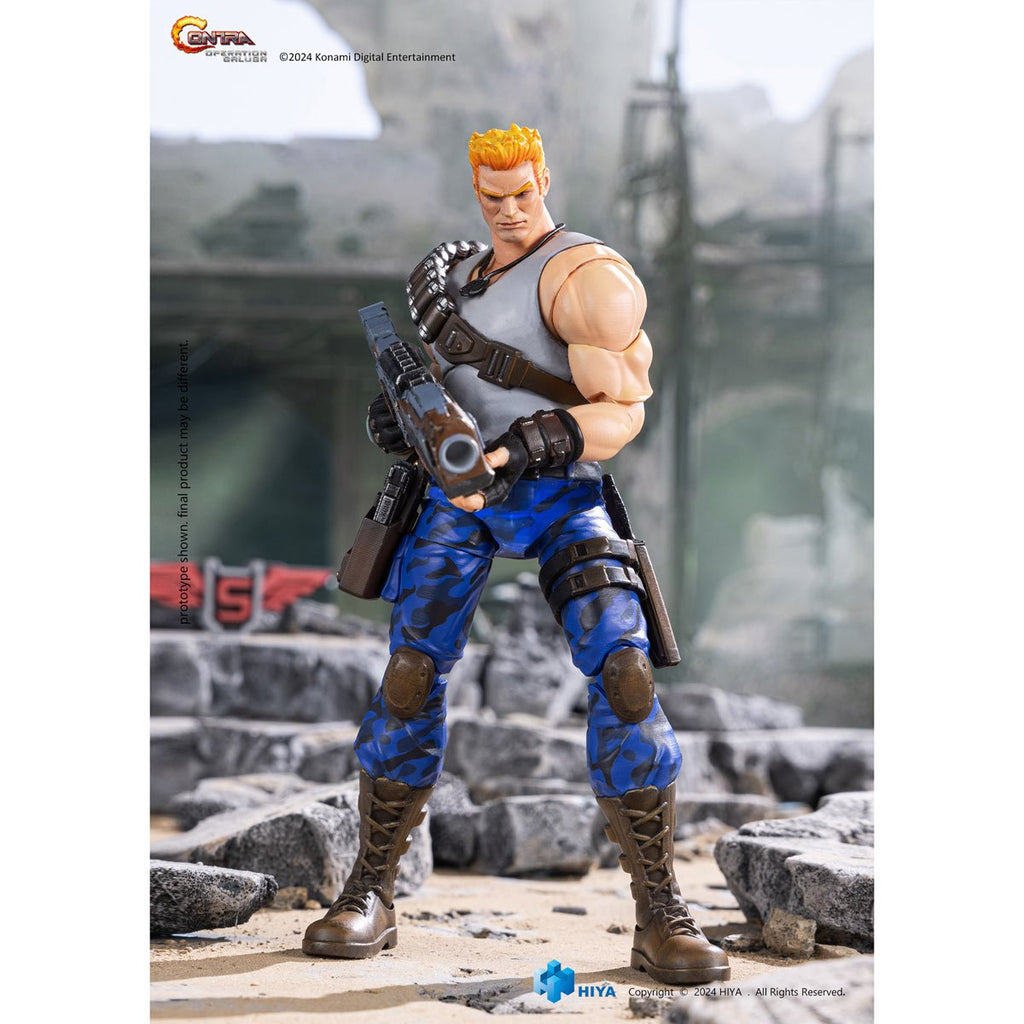 Contra: Operation Galuga Bill Rizer Exquisite Basic 1:12 Action Figure - Previews Exclusive