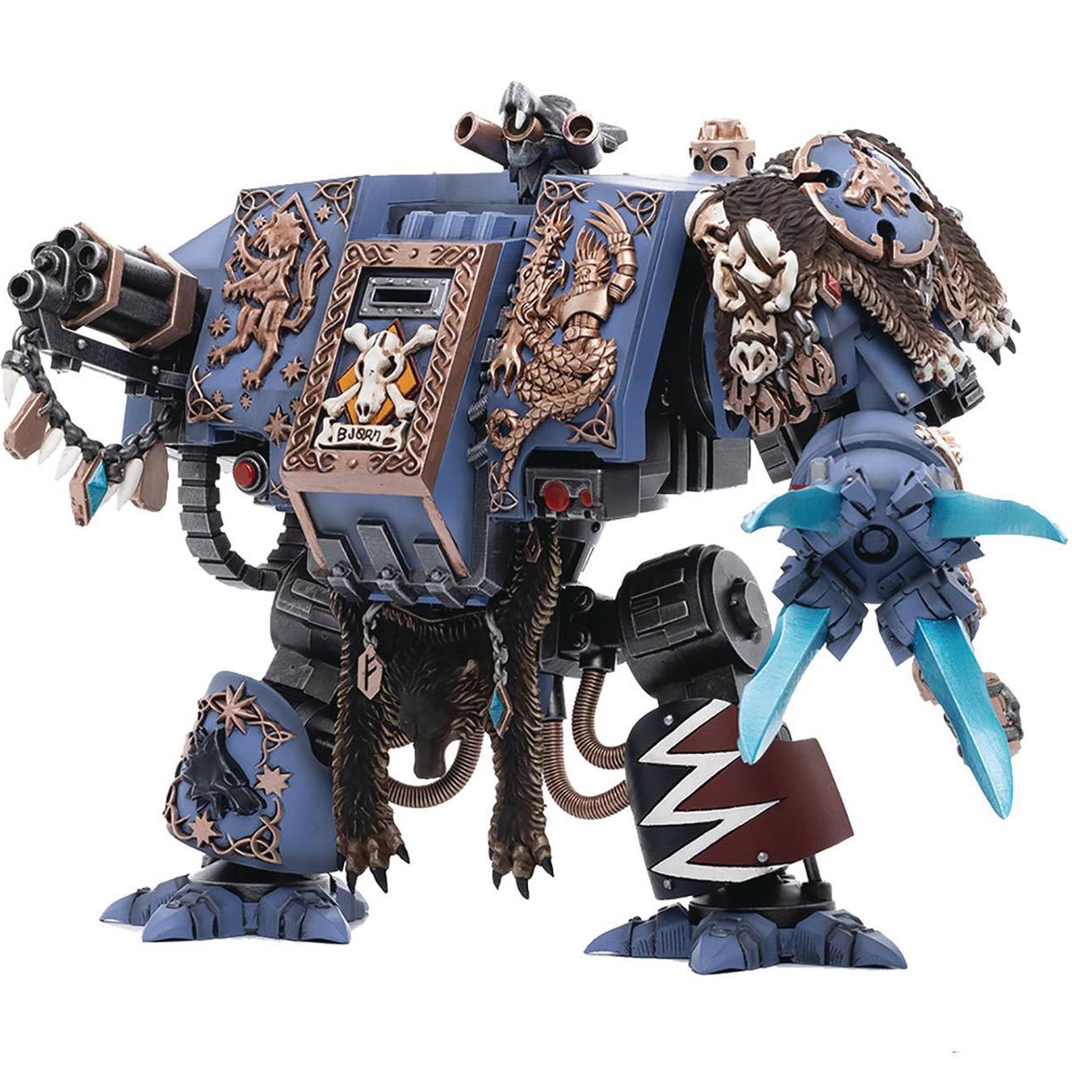 Joy Toy Warhammer 40,000 Space Wolves Bjorn the Fell-Handed 1:18 Scale Action Figure