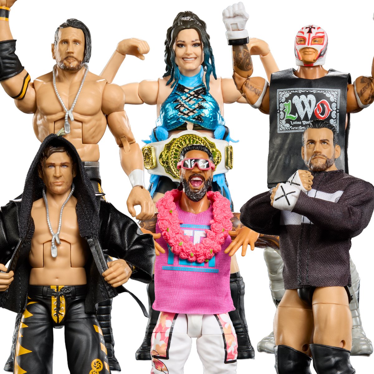 WWE Elite Collection Series 124 Action Figure Case of 8