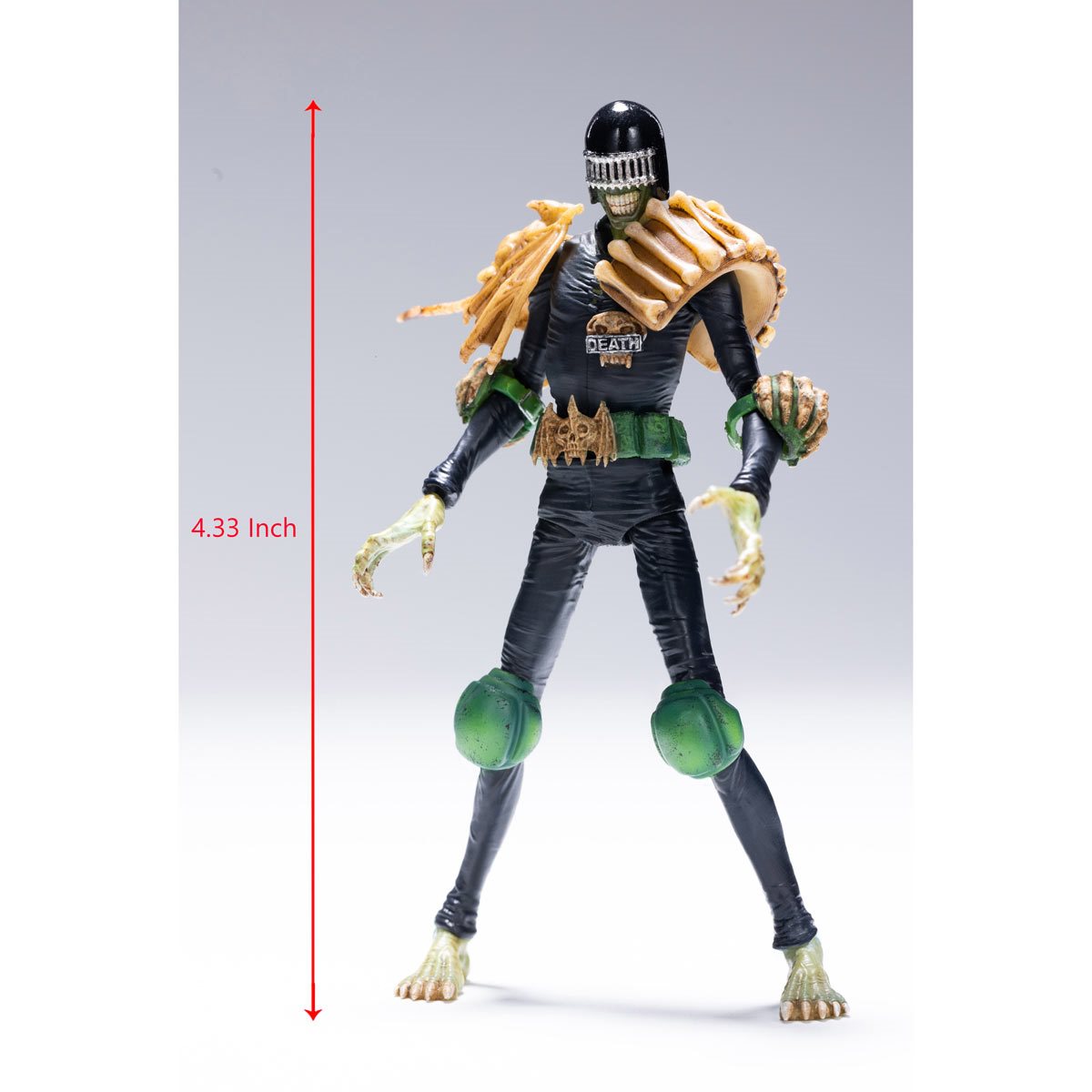 Judge Dredd Judge Death Exquisite Mini Series 1:18 Scale Action Figure