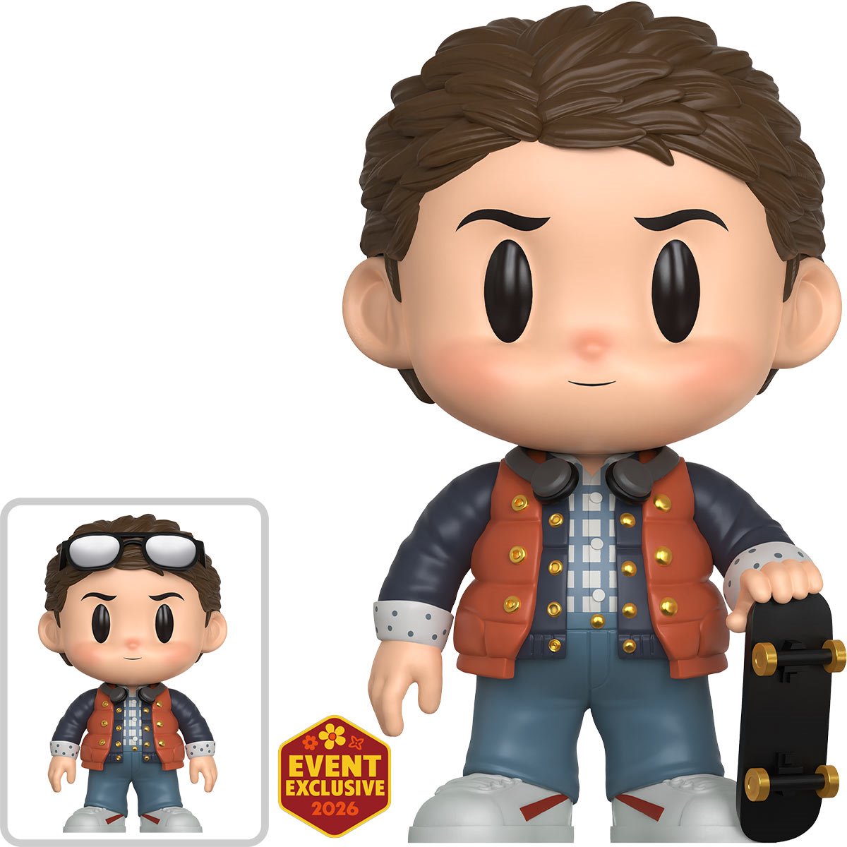 Back to the Future Marty McFly with Skateboard Pix! Vinyl Figure - 2026 Convention Exclusive