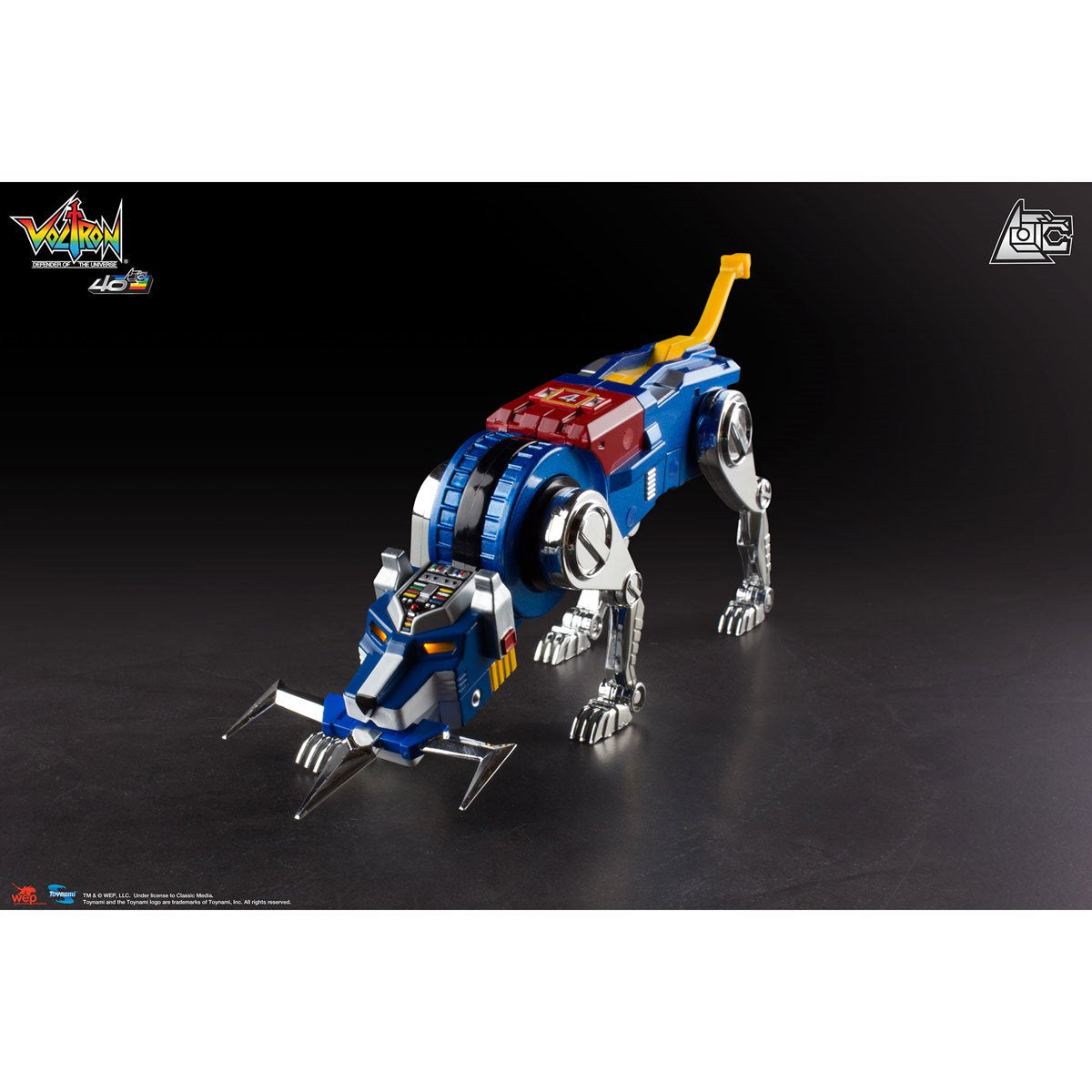 Voltron 40th Anniversary Gift Set with Light-Up Sound Base