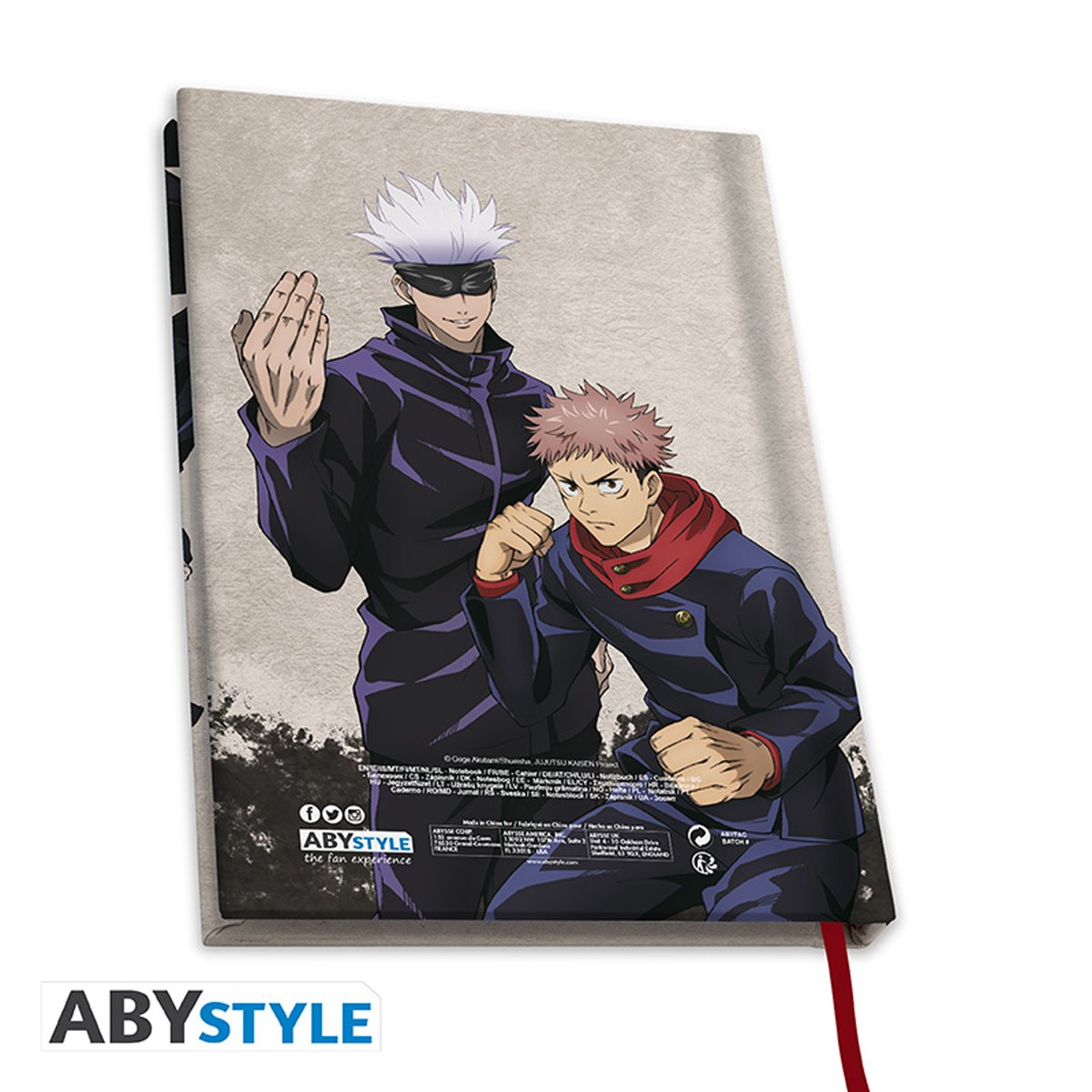 Jujutsu Kaisen Tokyo vs. Kyoto A5 Notebook