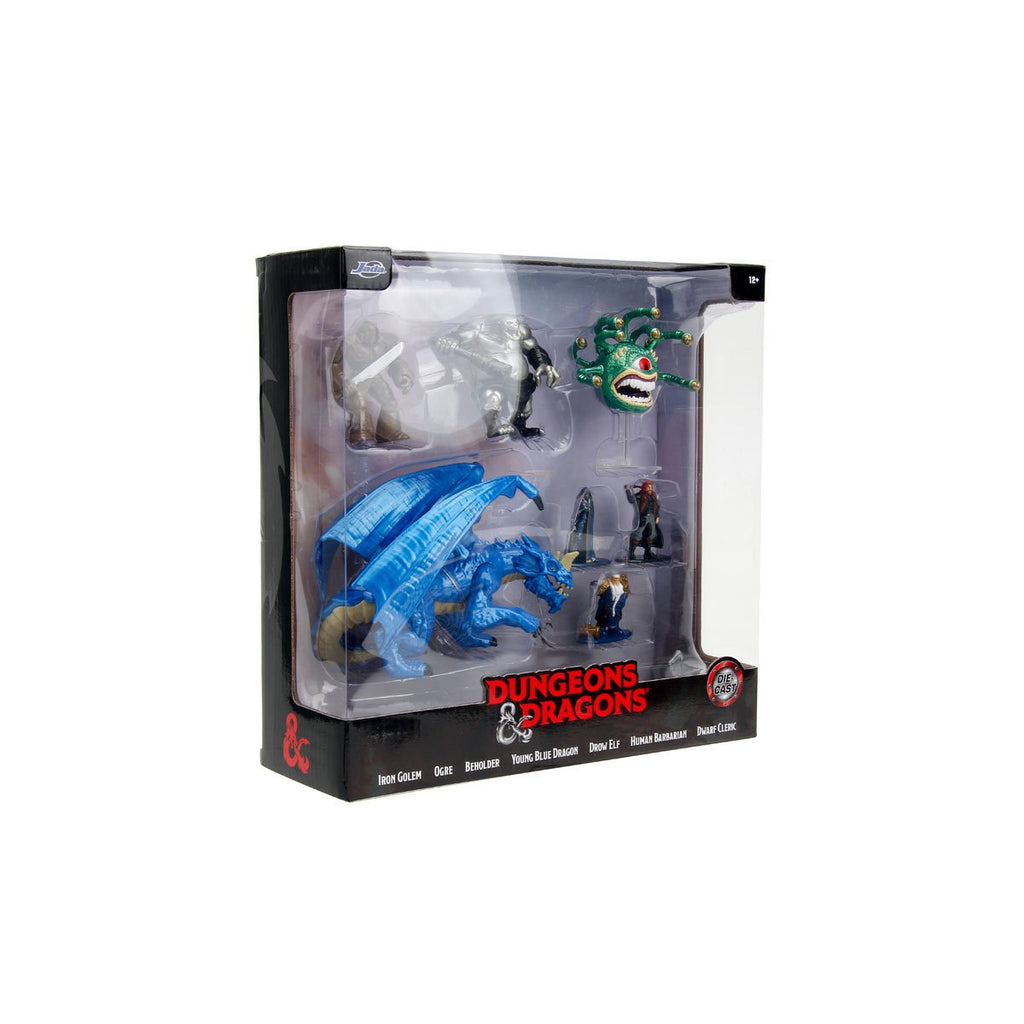 Dungeons & Dragons Nano MetalFigs Deluxe Mini-Figure 7-Pack