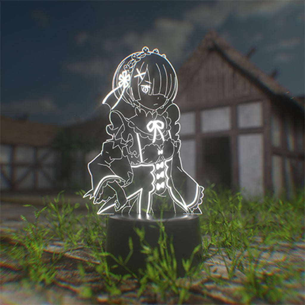 Re:Zero Ram Otaku Lamp