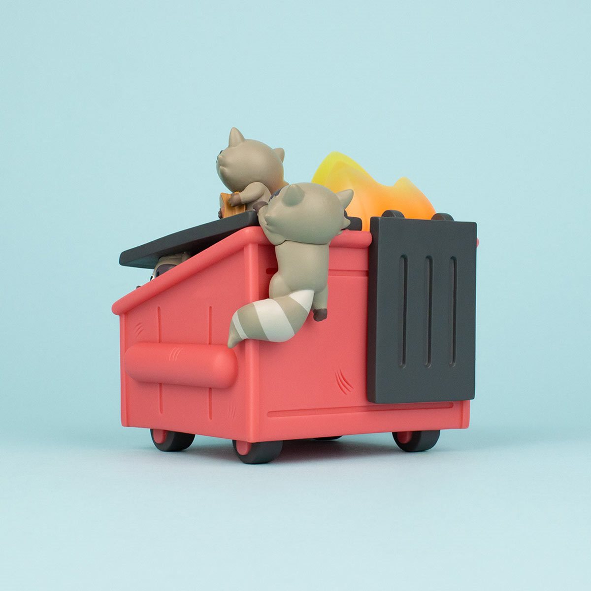 Dumpster Fire Trash Panda Vinyl Figure