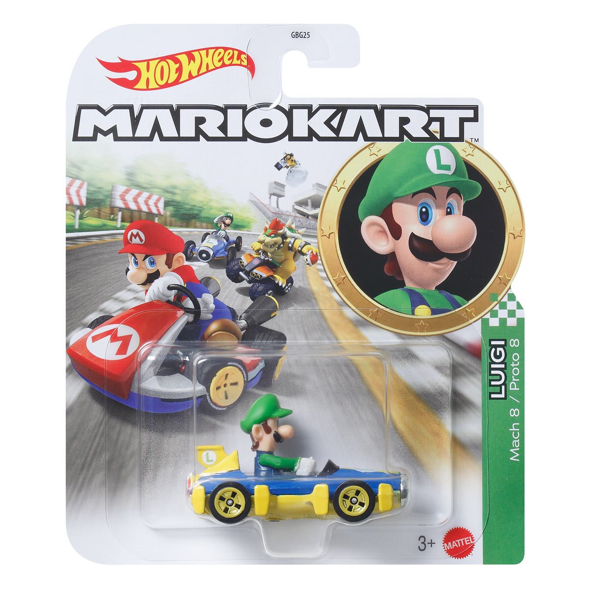 Mario Kart Hot Wheels 2026 Mix 3 Vehicle Case of 8