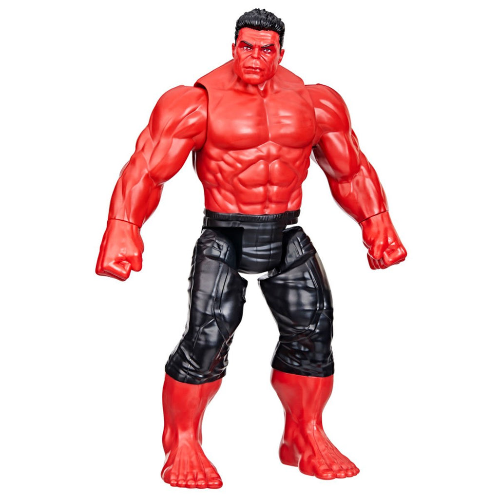 Captain America Brave New World, Titan Hero Series 12-Inch Deluxe Red Hulk Action Figure